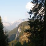 Beim Abmarsch war das Tageslicht noch voll da