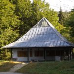 Infopavillion am Parkplatz