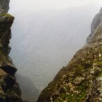 Die gefährliche Stelle, wobei mir dieser Kamin dem Foto nach nicht heftiger als T5 erscheint