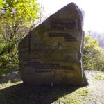 Gedenkstein an die Gemeinde Plöss Gedenkstein an die Gemeinde Plöss