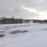 Teiche oder überflutete Wiese?