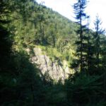 Gegenüber ist es stellenweise etwas steiler