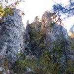 Kletterfelsen am Wegesrand