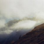 Mystische Stimmung im Aufstieg