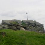 Nordgipfel mit Burgmauer