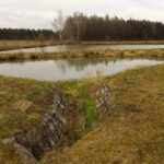 Fischkaskade mit Abfluss