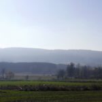 Die Sonne löst gerade den letzten Dunst über dem Drechselberg auf Die Sonne löst gerade den letzten Dunst über dem Drechselberg auf