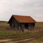 Dieser Schuppen hat auch schon bessere Zeiten erlebt