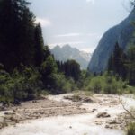 Die Palfelhörner über dem ruhigen Wimbach