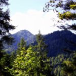 Erster Durchblick auf die andere Talseite