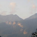 Sonnenuntergangsstimmung am Sonntagshorn...