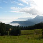 Ganz hinten der Untersberg