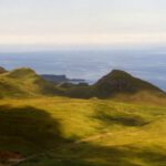 Die Zufahrt zum Pass aus Richtung Staffin Die Zufahrt zum Pass aus Richtung Staffin