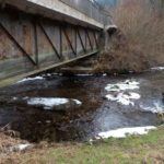 Unter der Radwegbrücke