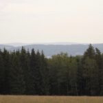 Entenbühl, Havran und rechts vorne der Fischerberg