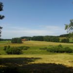 Der Finkenhof direkt auf der bayerischen Seite der Grenze