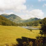 Blick zurück vom Parkplatz