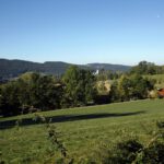 Der Mond wacht noch ein bisserl über das Zellertal