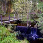 Die Brücke über den Weißbach Die Brücke über den Weißbach