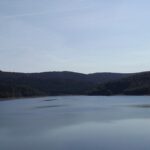 Morgendliche Stauseeimpression