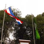 Fahnen von Zweig- und Hauptverein