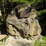 Gedenkstein für einen ganz Großen des Bayerwaldes