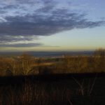 Von Westen her ziehen leider schon wieder Wolken heran