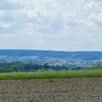 Westliche Schwandorfer Ortsteile mit dem Industriegebiet Dachelhofen im Vordergrund