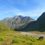 Gut, dass der Bereich hinter der Hütte doch nicht in einigen Jahren bis zur Bildmitte mit einer Staumauer versiegelt wird...