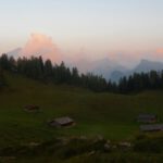 Abendwolken über den Steinbergen