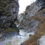 Der engste Teil der Klamm