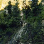 Zum Klettern ist diese Rinne wohl etwas zu feucht