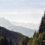 Dunstiger Blick zum Blühnbachtal Dunstiger Blick zum Blühnbachtal