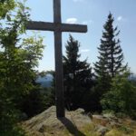 Das erste Gipfelkreuz Das erste Gipfelkreuz