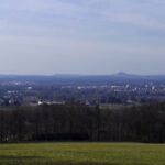 Weiden mit dem Parkstein im Hintergrund