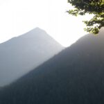 Lichtspiele Richtung Sonnenuntergang