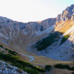 Pontental, der Anstiegsweg verläuft auf der im Bild linken Talseite Pontental, der Anstiegsweg verläuft auf der im Bild linken Talseite