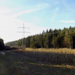 Hochspannungsschneise