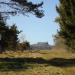 Ruine Hohenburg mit Rahmen