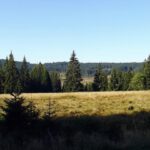 Schachtenhausriegel und Scheuereckberg bei blauem Himmel