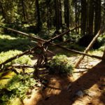 Mittlerweile abgeriegelter Irrweg Mittlerweile abgeriegelter Irrweg