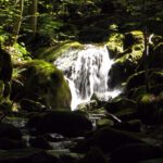 Hübscher Wasserfall im Weißbach
