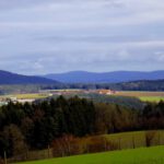 Im Hintergrund der Cerchov. Damals war Coco dabei