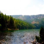 Černé jezero mit Jezerní hora Černé jezero mit Jezerní hora