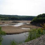 Trauriger Anblick ohne Wasser