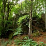 Felsgruppe, deren Name nicht mehr lesbar war