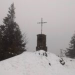 Ungewöhnlich einsames Gipfelkreuz