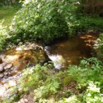 Furt mit Wasserfall Furt mit Wasserfall