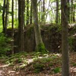 Überreste der äußeren Mauer