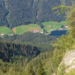 Nationalpark-Infostelle von oben